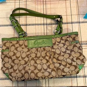 Coach purse 14 1/2’ by 8’